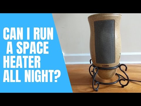 How far away should flammable items be kept from a space heater?