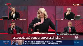 Selçuk Özdağ, tv100 canlı yayınına bağlanarak iddialara yanıt verdi.