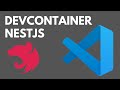 Debug Nest JS in Visual Studio Code devcontainer with docker and mysql