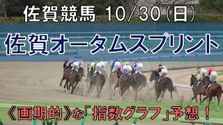 佐賀競馬【佐賀オータムスプリント】10/30(日) 6R《地方競馬 指数グラフ・予想・攻略》