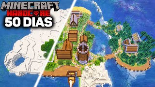 Sobreviví 50 Días en una ISLA en Minecraft Hardcore #1