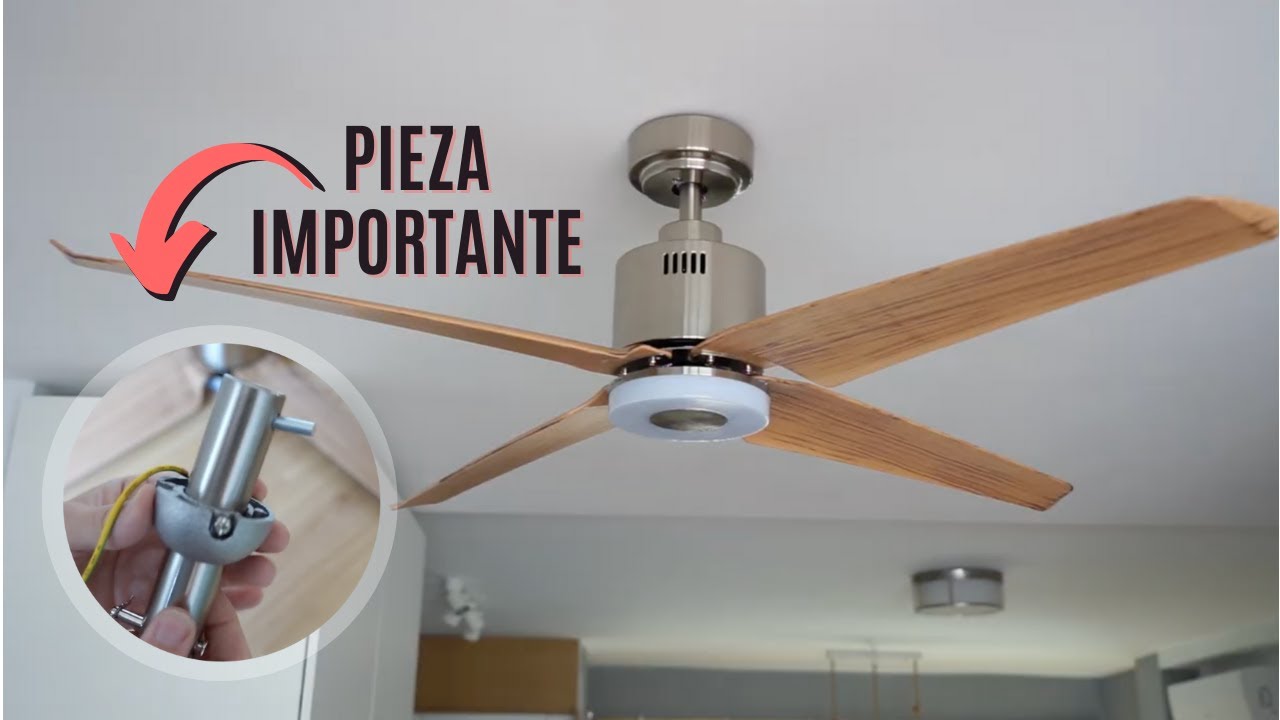 Cómo ELEGIR Un VENTILADOR De TECHO Con LUZ 💡 [con INSTALACIÓN Paso A ...