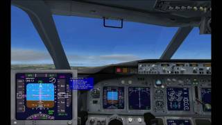 B737 ILS approach and land to Marseille (LFML) - FSX \u0026 fs passenger