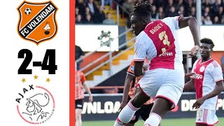 FC Volendam Vs Ajax 2-3 All Goals & Match Highlights Eredivisie 2022HD