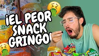 Probando snacks Americanos🤮| Cuál País tiene los mejores?| Usa vs Col 🇺🇸