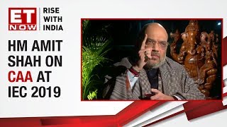 Home Minister Amit Shah says, 'Citizenship Amendment Act is a centre subject, not state' | IEC 2019
