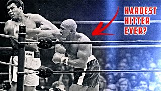 Hardest hitting boxer of all time? Earnie Shavers - best hits and knockouts
