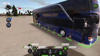 Double Bus Cleaner Bus Simulator  Ultimate Multiplayer Bus Wheels Games Android