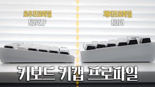 키캡 높이 5mm 실화냐..? | Chilkey ND75 \u0026 ND75LP