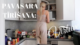 LIELĀ PAVASARA TĪRĪŠANA: VIRTUVE. VLOGS #237 | ELĪNA ANDERSONE