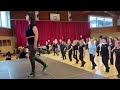 my five boys line dance demonstration with maggie gallagher in austria.