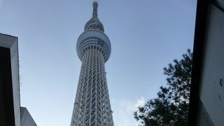 初めての東京スカイツリー①　押上駅からチケット売り場まで