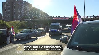 Okončana blokada autoputa u Beogradu: Sutra protesti u gradovima širom Srbije