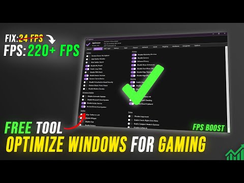 Use this FREE TOOL to Optimize Windows 10/11 for Gaming & Performance