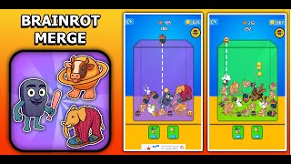 Brainrot Merge - Drop Puzzle Game Unity Source Code with Admob Ads Integrated