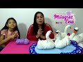 manualidades milagros ena n° 42 cisnes tejidos a crochet en centro de mesa con flores paso a paso