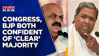 Karnataka Mandate 2023 | BJP Confident Of Majority, Congress Refutes 'Threat' | Whose Fate To Shine?