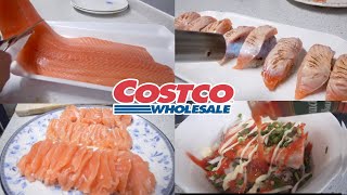 🍣먹어본 연어 중 1등!!! 코스트코 연어 초간단 손질, 숙성, 활용법 | 10분만 투자하면 우리집이 연어전문점 Salmon