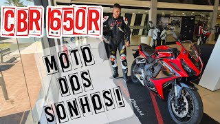 Honda CBR 650R 2025: Buscamos a MOTO DOS SONHOS na concessionária!