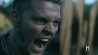 Vikings S5x10 Ivar നടത്തവും പ്രചോദനാത്മകമായ സംസാരവും