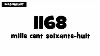 How to say 1168 in French