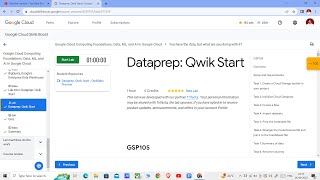 Dataprep: Qwik Start || Lab Solution || Step By Step Tutorial || GDSC 2023
