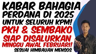 PKH DAN BPNT SIAP DISALURKAN PERDANA DI TAHUN 2025❗️PERSIAPAN DIMULAI DI BULAN FEBRUARI AWAL❗️