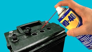 Old Battery as New in 1 minute! Amazing Repair Way that Surprised an Experienced Motorist!