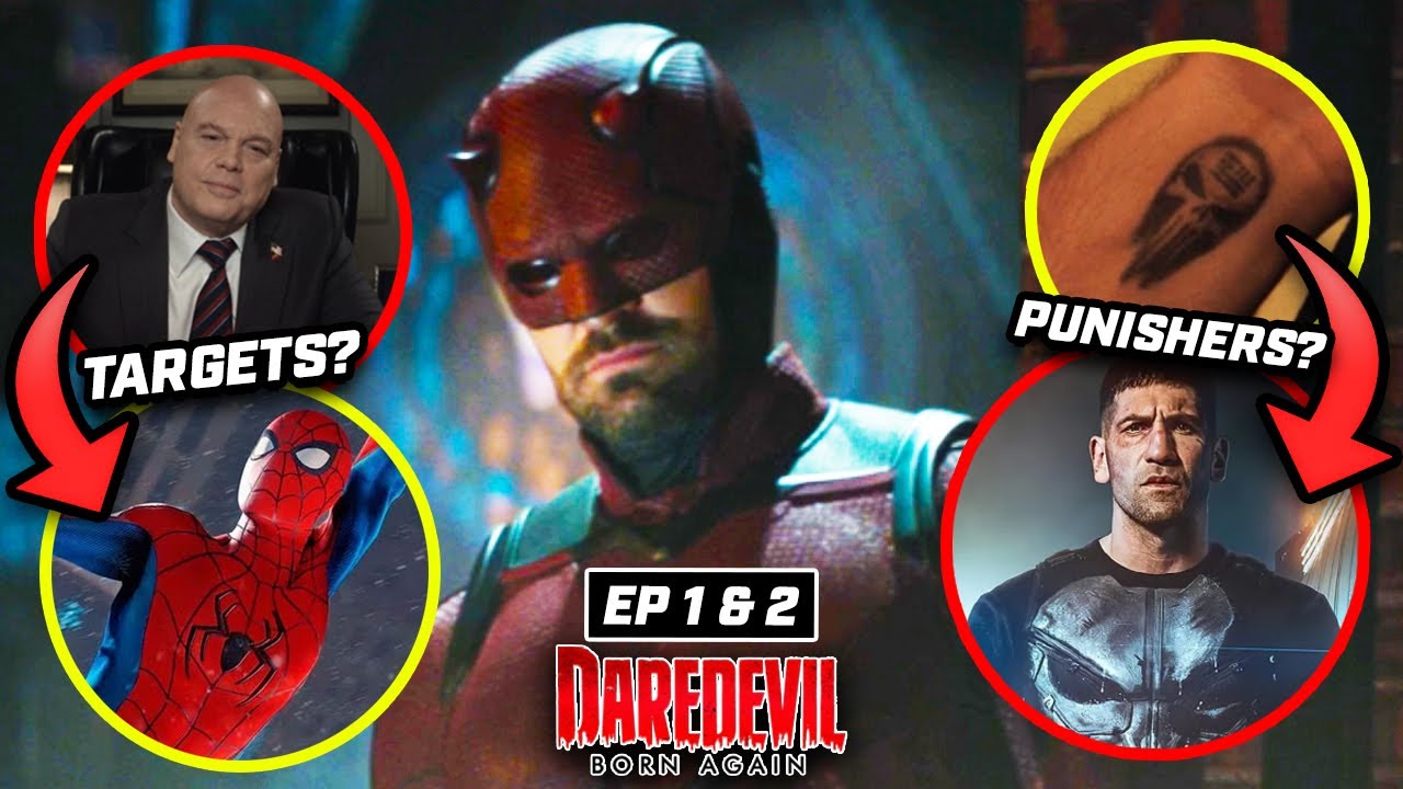Daredevil Born Again Episode 1 2 Breakdown Easter Eggs Netflix