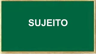 Sujeito