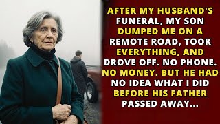 Right After the Funeral, My Own Son Abandoned Me — He Had No Clue What Was Coming Next…