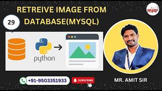 How to Retrieve Image from Database (MySQL) using Flask Python | Full Tutorial #python #litsbros