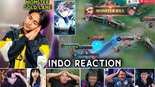 INDO Streamers were AMAZED by KELRA'S Harrith MONSTER GAME...😲😱😱