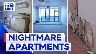 Crackdown on residential building defects | 9 News Australia