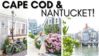 NEW ENGLAND TRAVEL VLOG || THINGS TO DO IN CAPE COD & NANTUCKET || CAPE COD TRAV