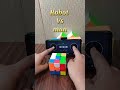 cheapest smart rubiks cube vs robot speedcuber shorts