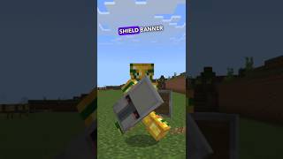 How to make Iron Golem banner shield in Minecraft