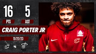 Craig Porter Jr. - Highlights vs Miami Heat: 16 PTS, 2 REB, 5 AST, 6/12 FG, 2/5 3PT