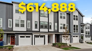 Tour a Better than NEW \u0026 MODERN Lynnwood WA Townhome w/ HIGH END Finishes