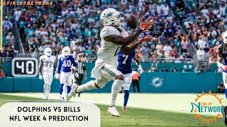 Miami Dolphins vs. Buffalo Bills Prediction | NFL Week 4