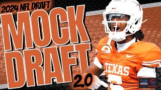 2024 NFL MOCK DRAFT 2.0 – First Round NFL Mock Draft – Caleb Williams Top Pick?