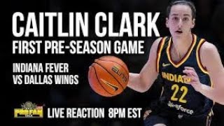 Caitlin Clark's First Game With Indiana Fever - ONLY Fourth Quarter