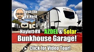 NEW MODEL! 2019 Rockwood 19BH Geo Pro AZDEL Roof Solar Ultralite Bunk Garage Mini Travel Trailer