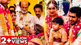 EMOTIONAL MOMENTS : Soundarya Rajinikanth & Vishagan's Wedding Celebrations | Marriage Video