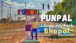 Funpal Adventure Park Bhopal | Adventure Park | Biggest Zipline | Biggest Rope Course | Giant Swing