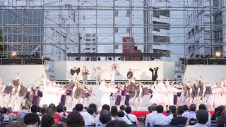 [4K] りぼん de yosakoi 「結心」　高知よさこい祭り 2023 前夜祭