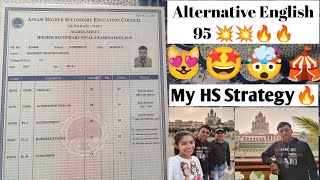 AHSEC Class 12 Alternative English Strategy 2023 | How I Scored 95 💥🔥 In My HS Exam 2019 | Must See