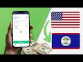 How to send money from the United States to Belize on Remitly?