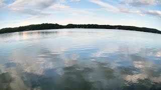Partly Cloudy Calm Sunset Timelapse on Watts Bar Lake | May 10, 2026