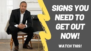 Signs Your Marriage Is Over And Not Worth Fighting For | Signs You Need To Get Out NOW!